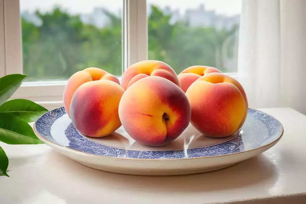 Melocotones en Fruites Martorell